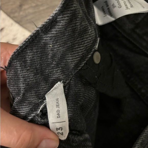 Pacsun Size 23 dad Jean, 5 buttons, two holes in knees (style) - Picture 3 of 3